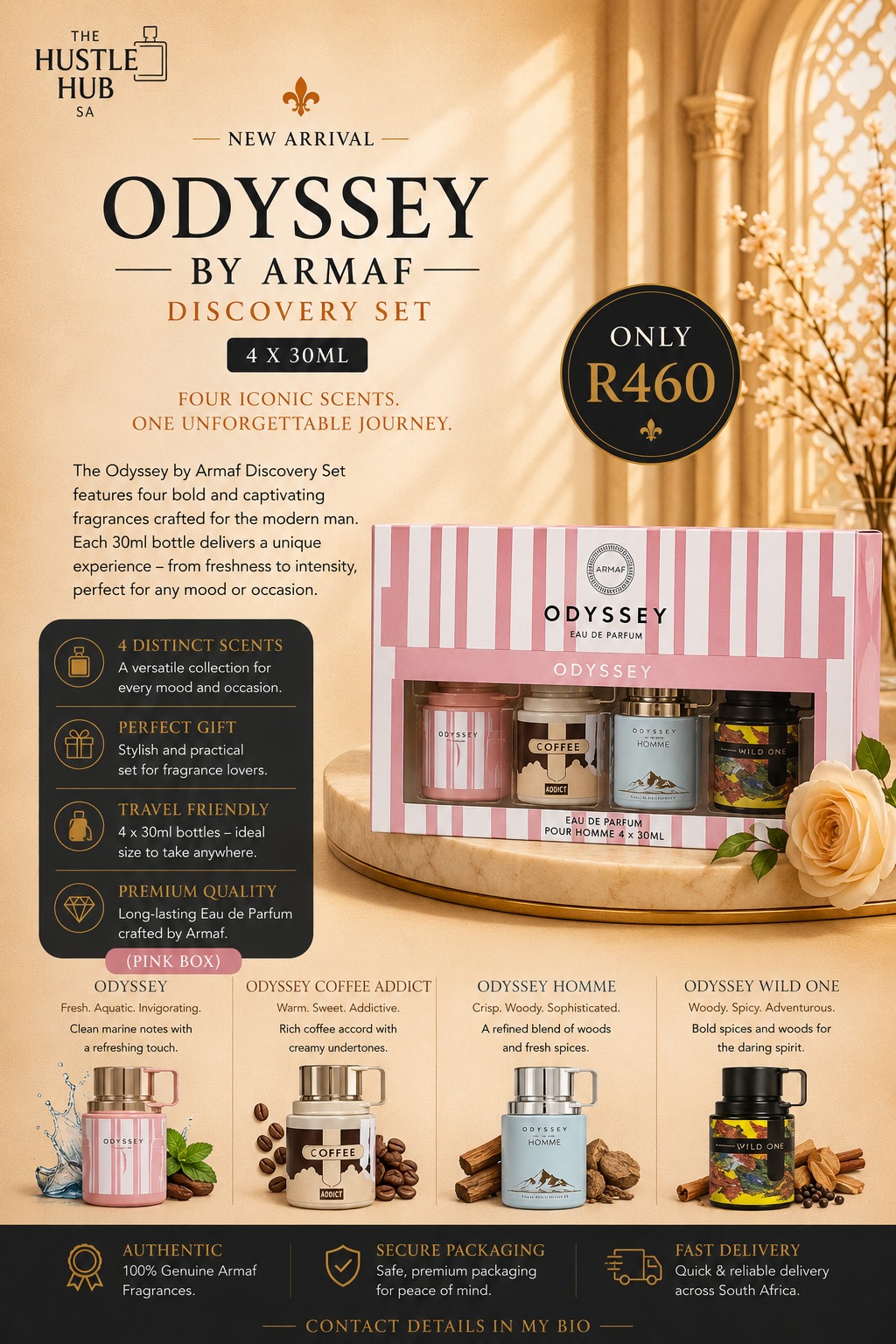 Odyssey by Armaf Discovery Set Pink