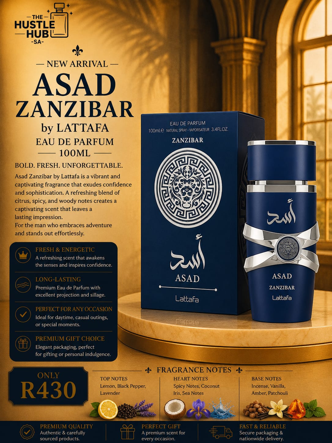 Asad Zanzibar by Lattafa
