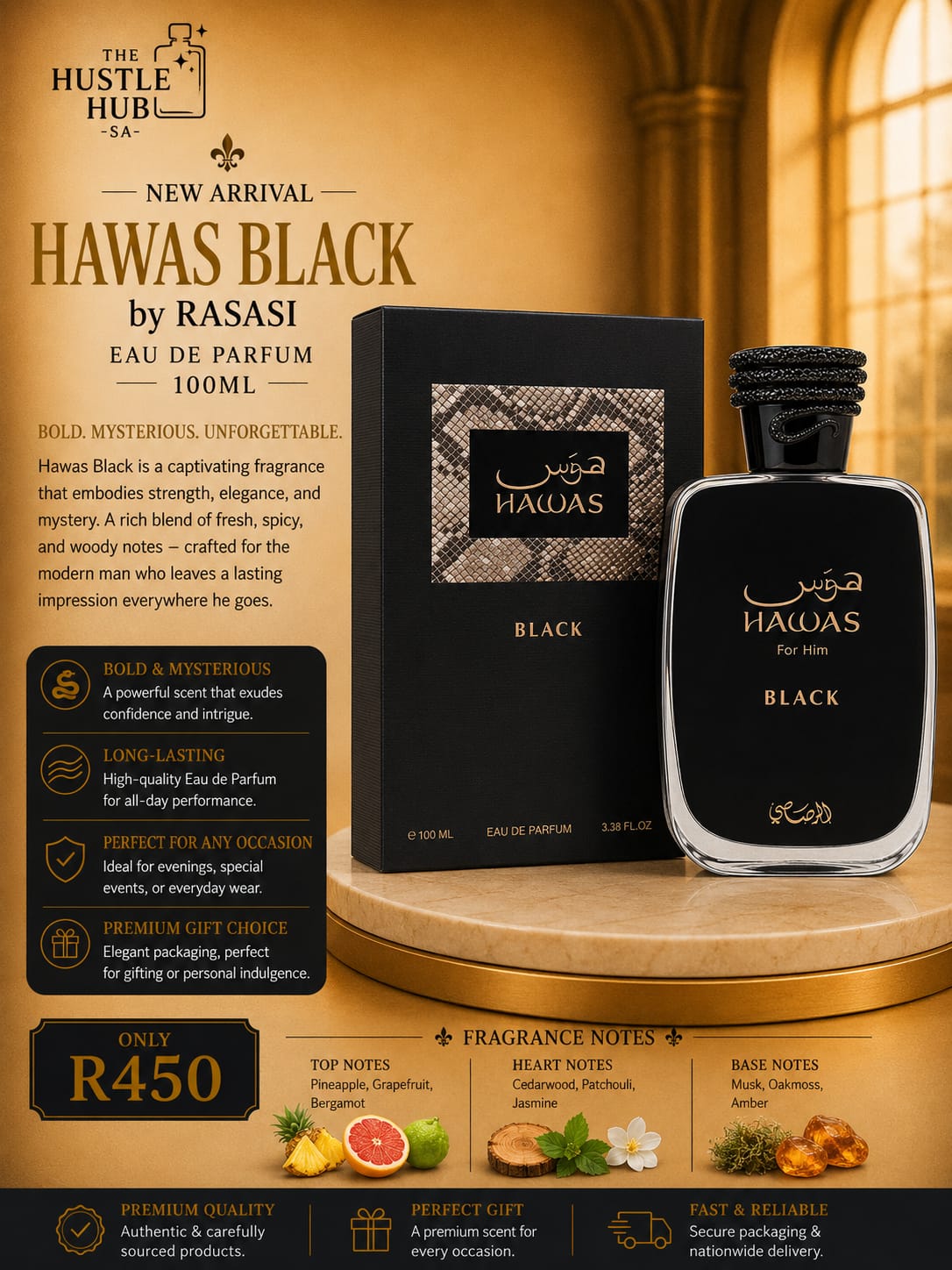 Hawas Black by Rasasi