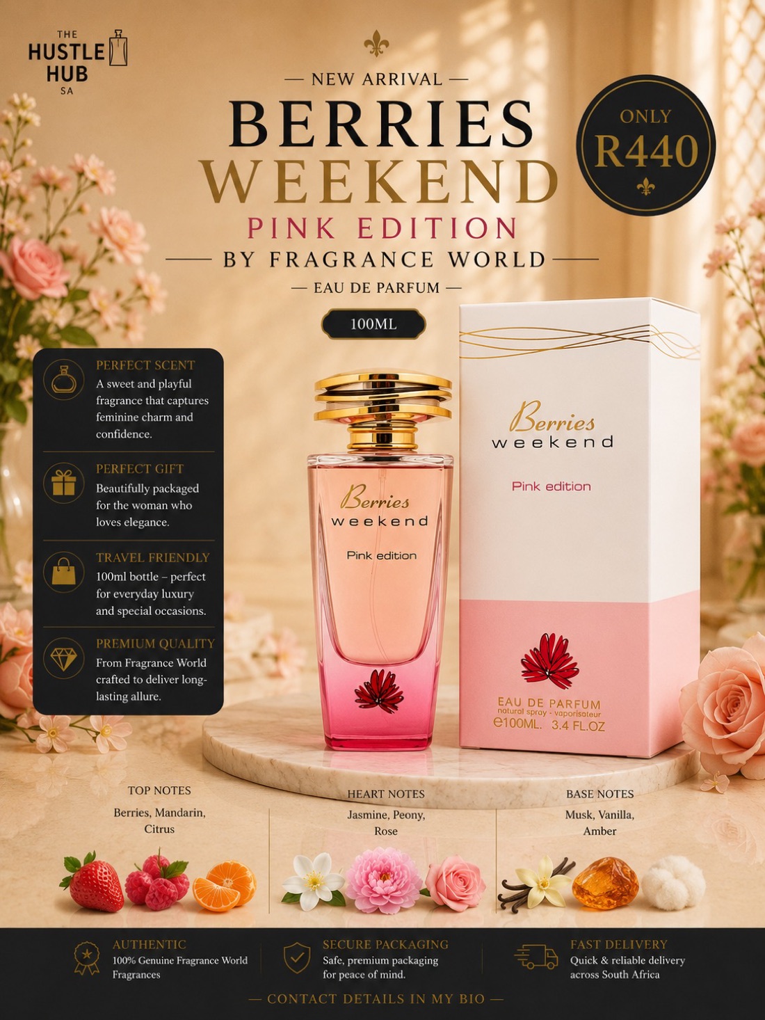 Berries Weekend Pink Edition