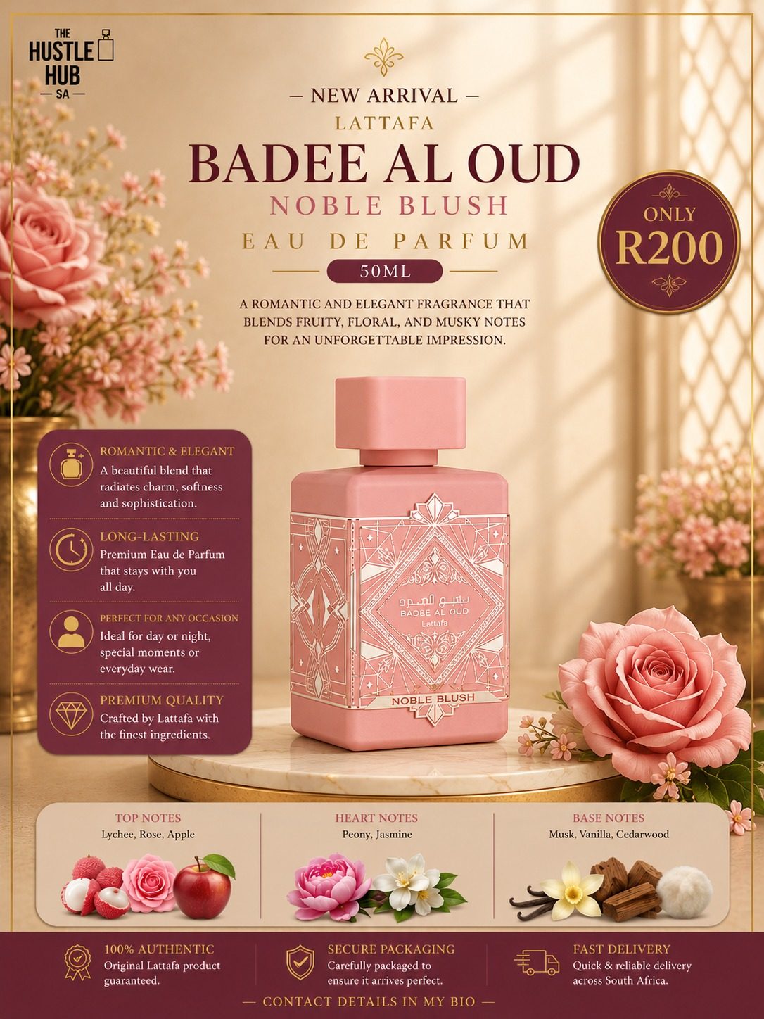 Badee Al Oud Noble Blush Mini