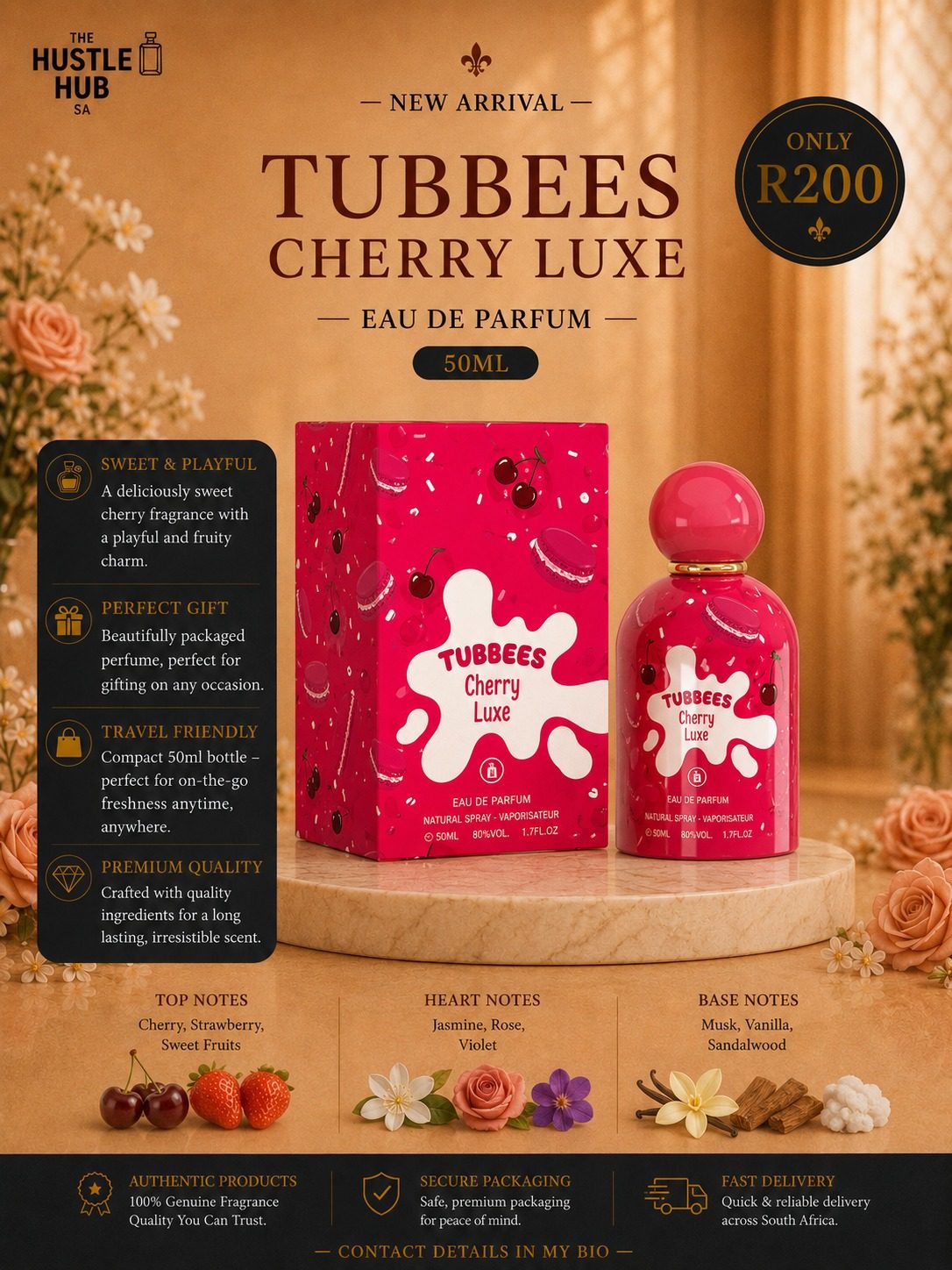 Tubbees Cherry Luxe Mini