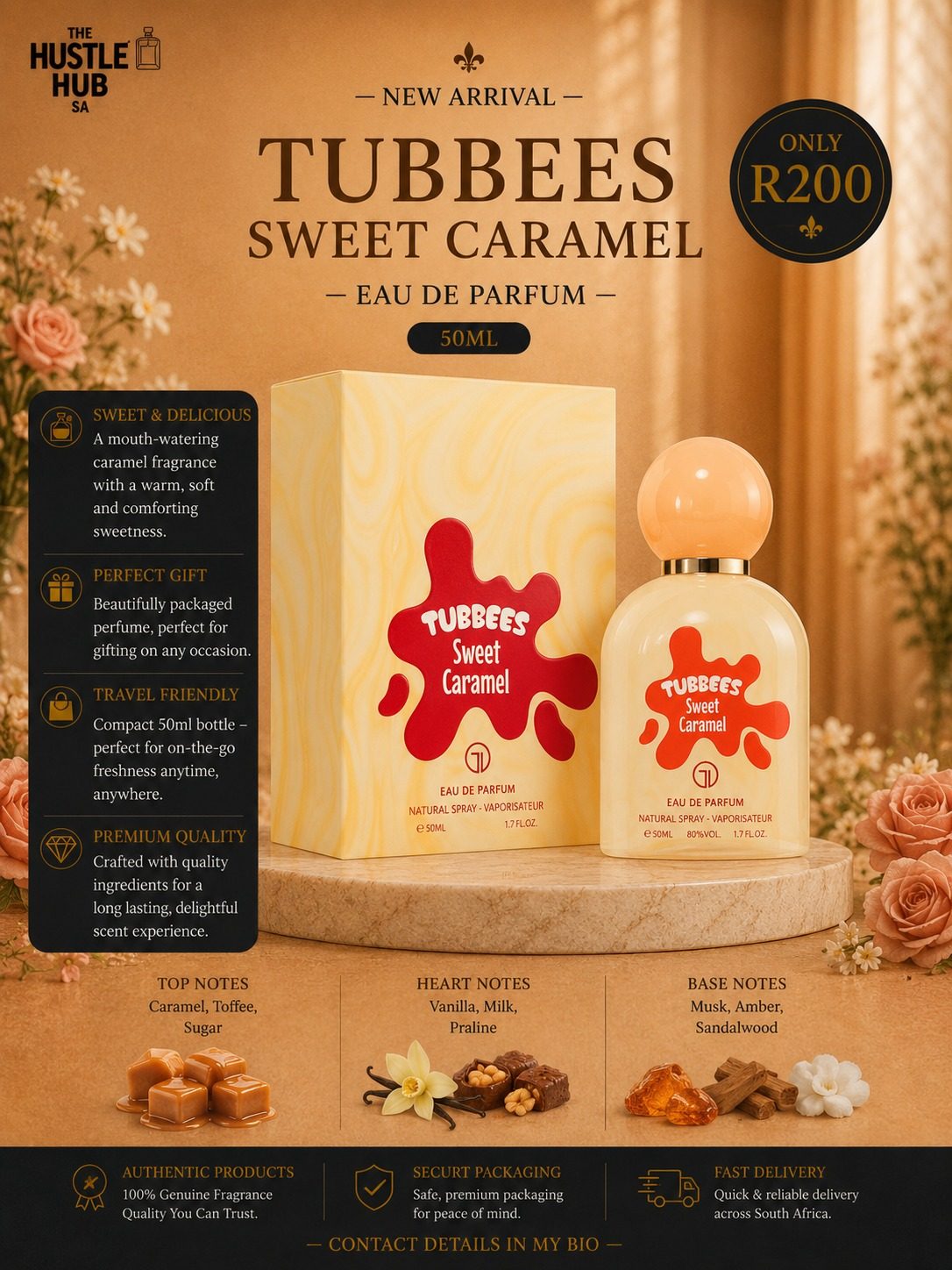 Tubbees Sweet Caramel Mini