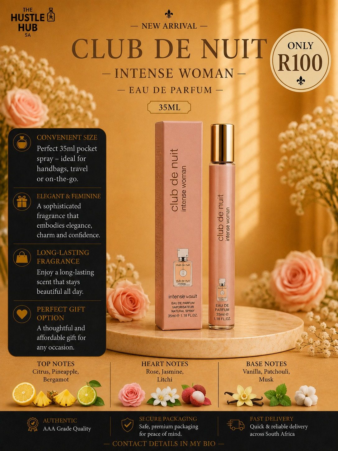 Club de Nuit Intense Woman Pocket Spray