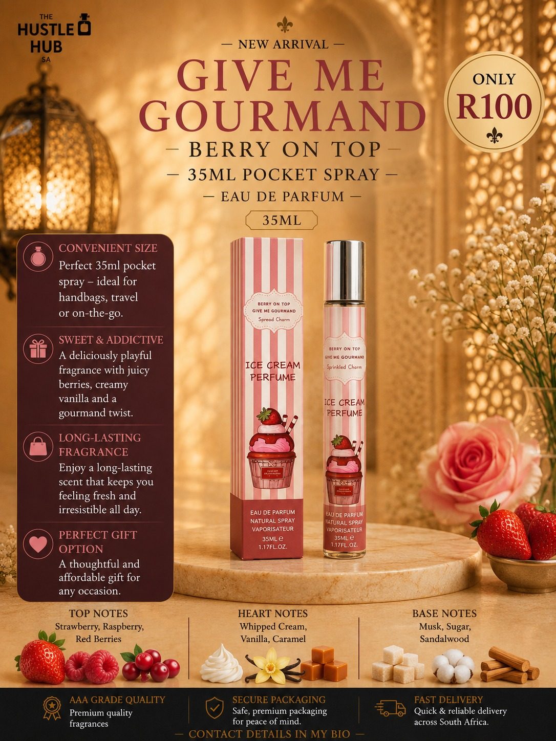Give Me Gourmand Berry On Top Pocket Spray