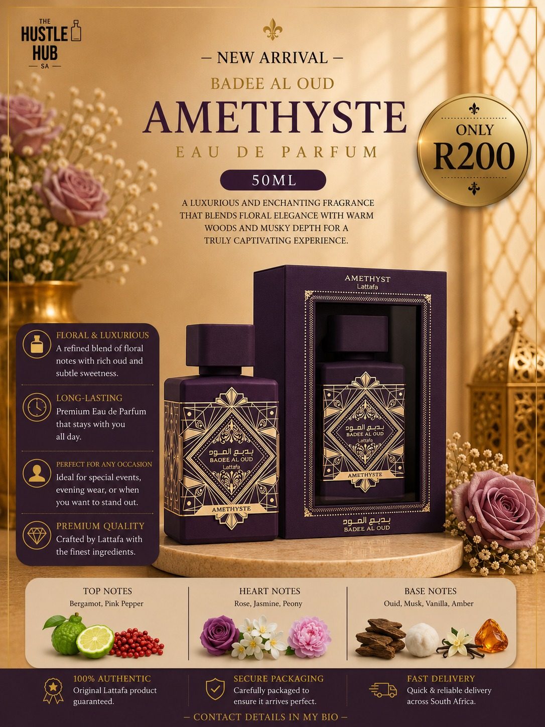 Badee Al Oud Amethyste Mini