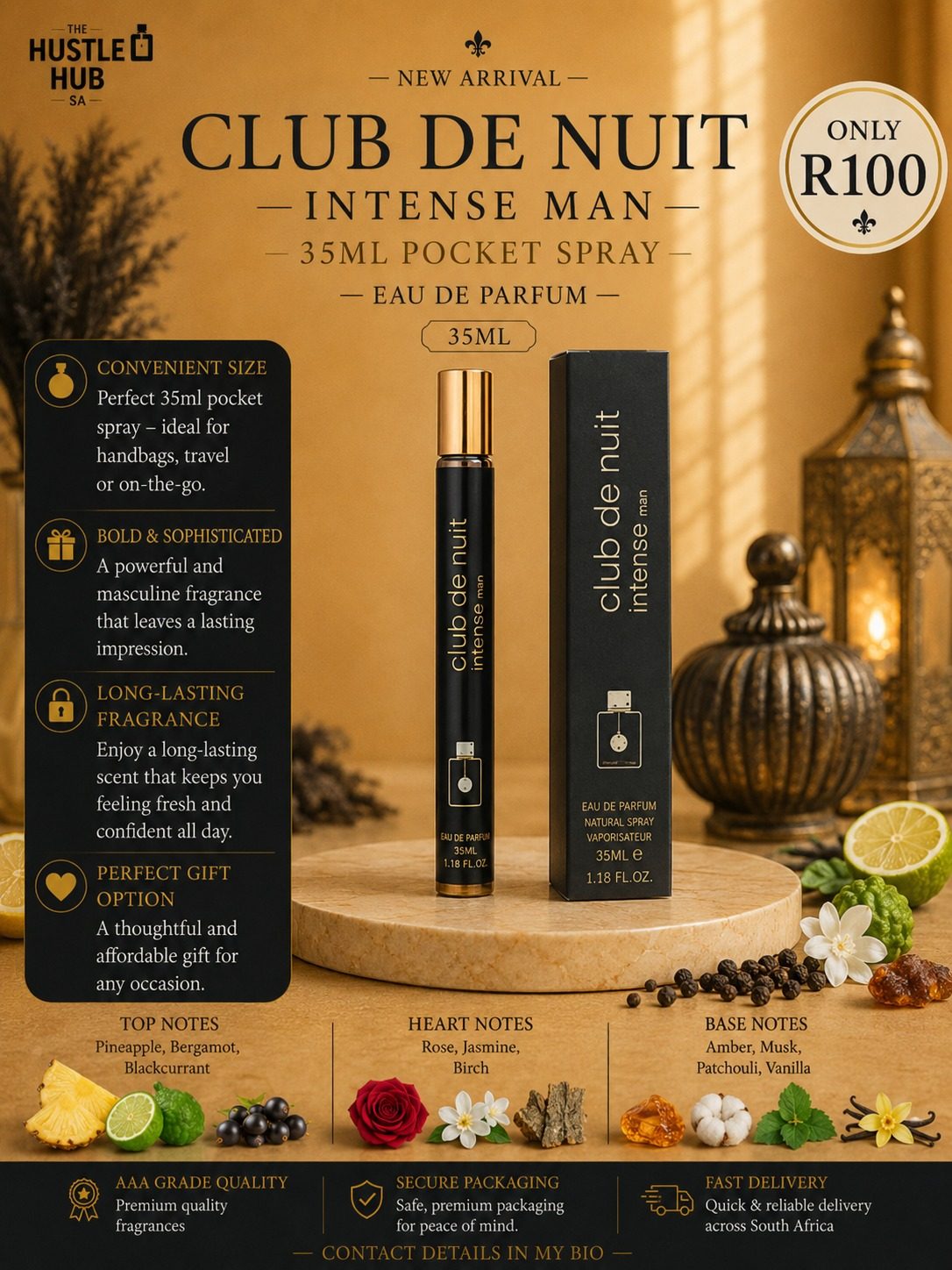 Club de Nuit Intense Man Pocket Spray