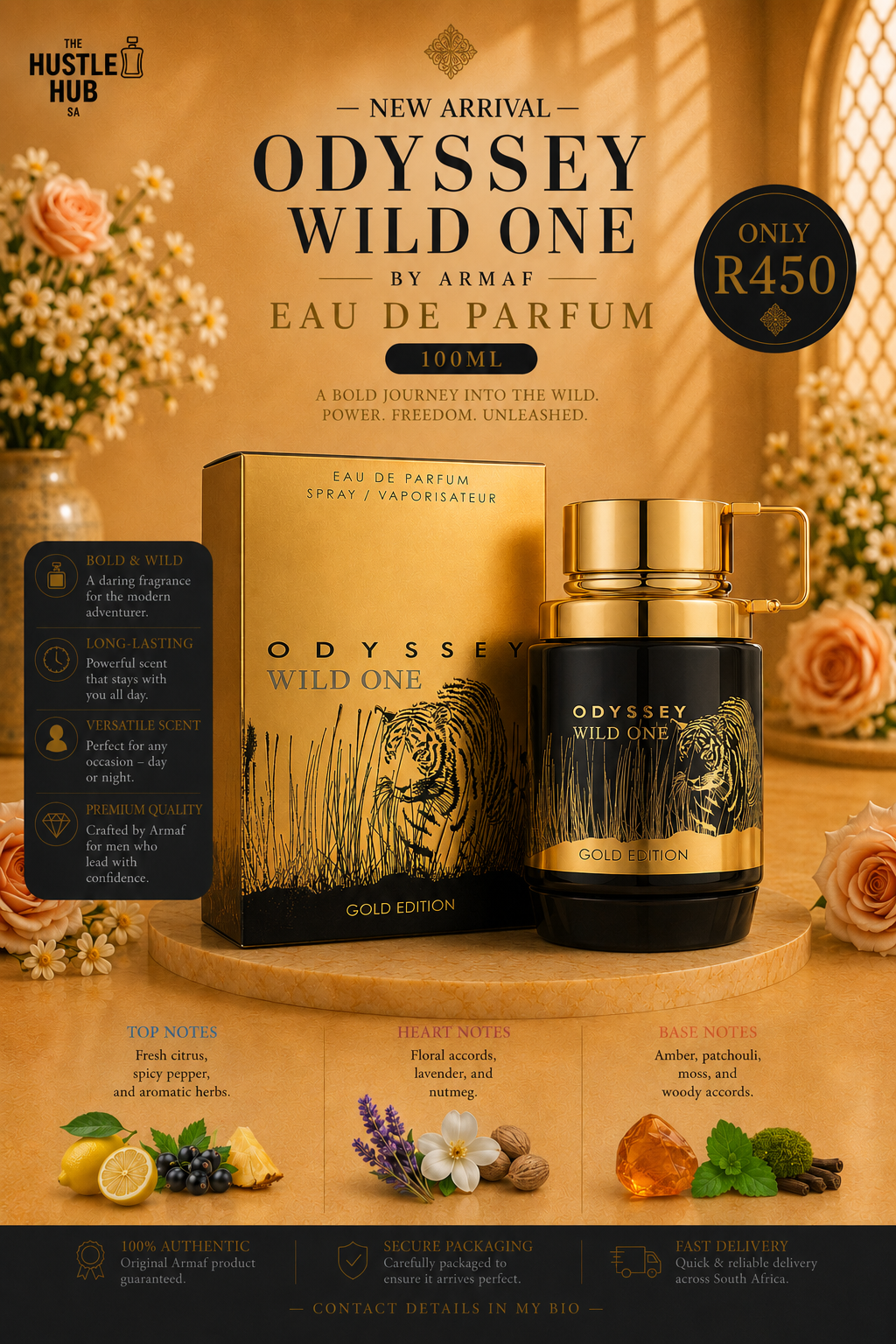 Odyssey Wild One Gold Edition by Armaf