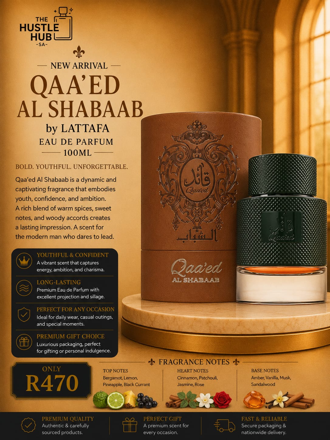 Qaa'ed Al Shabaab by Lattafa