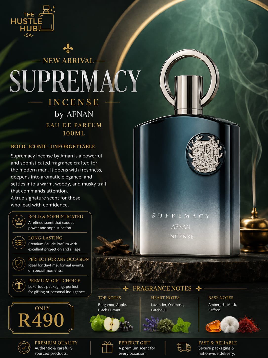 Supremacy Incense by Afnan
