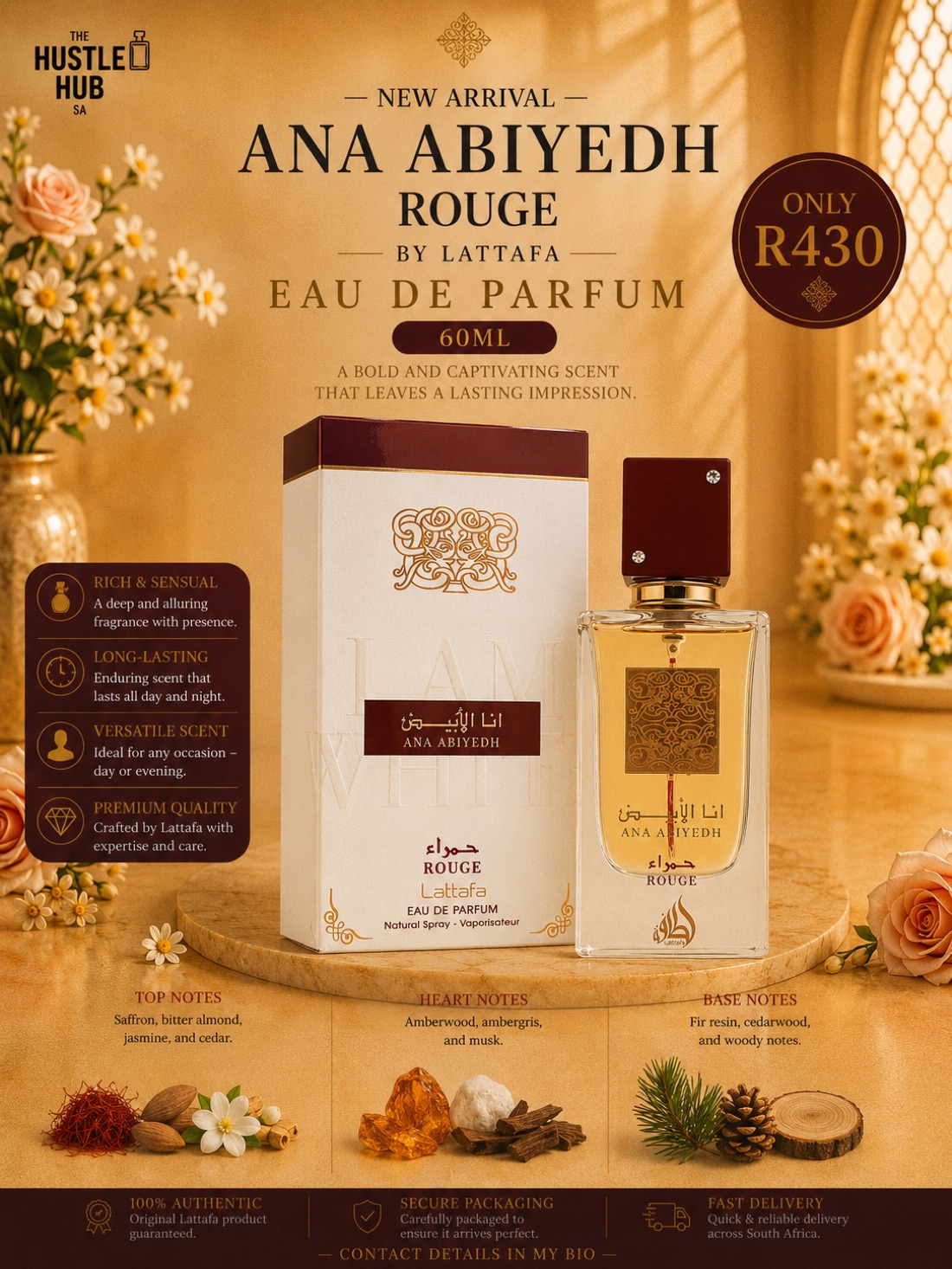 Ana Abiyedh Rouge by Lattafa
