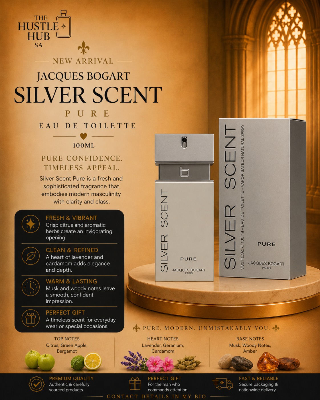 Jacques Bogart Silver Scent Pure