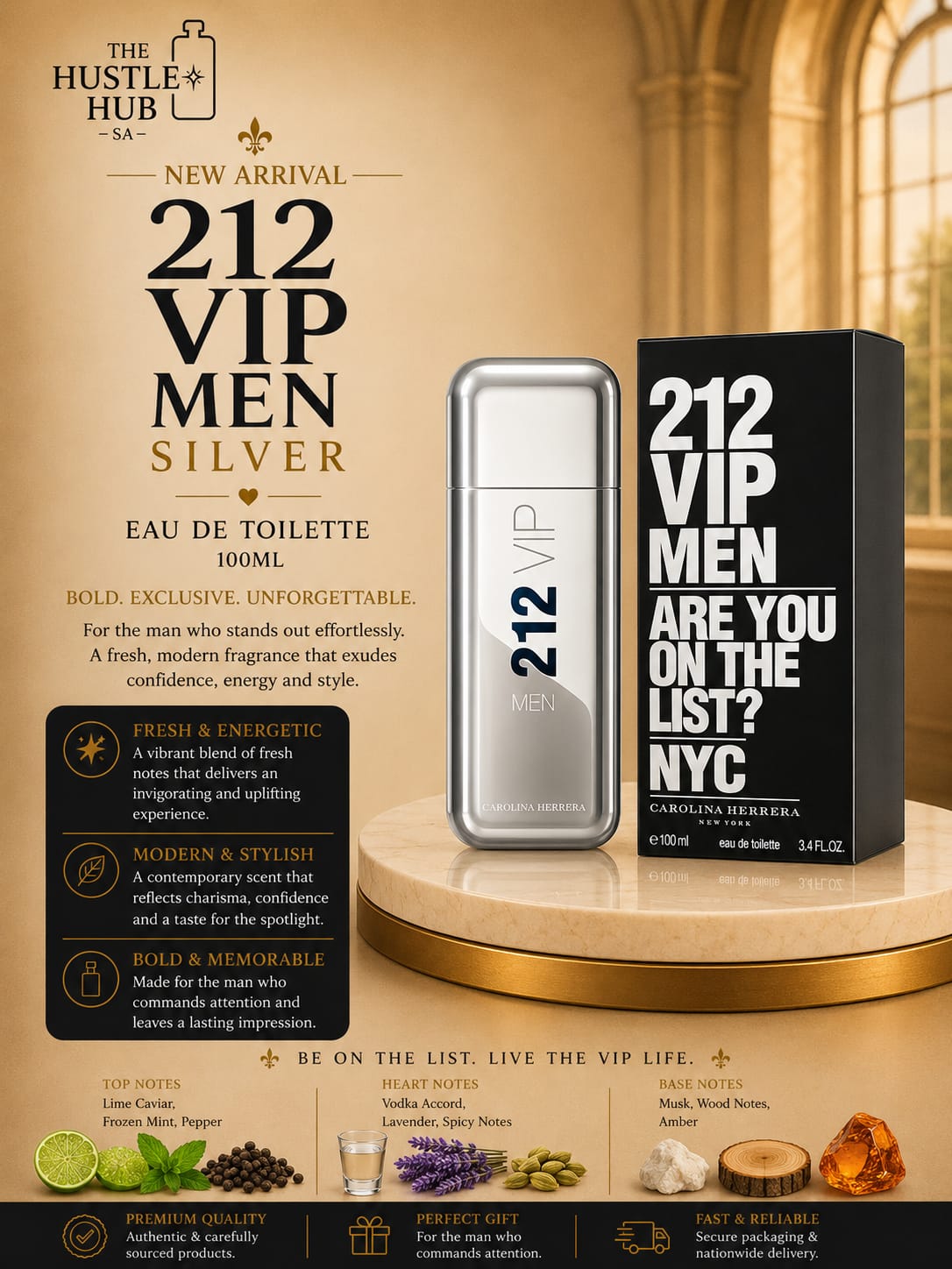 212 VIP Men Silver