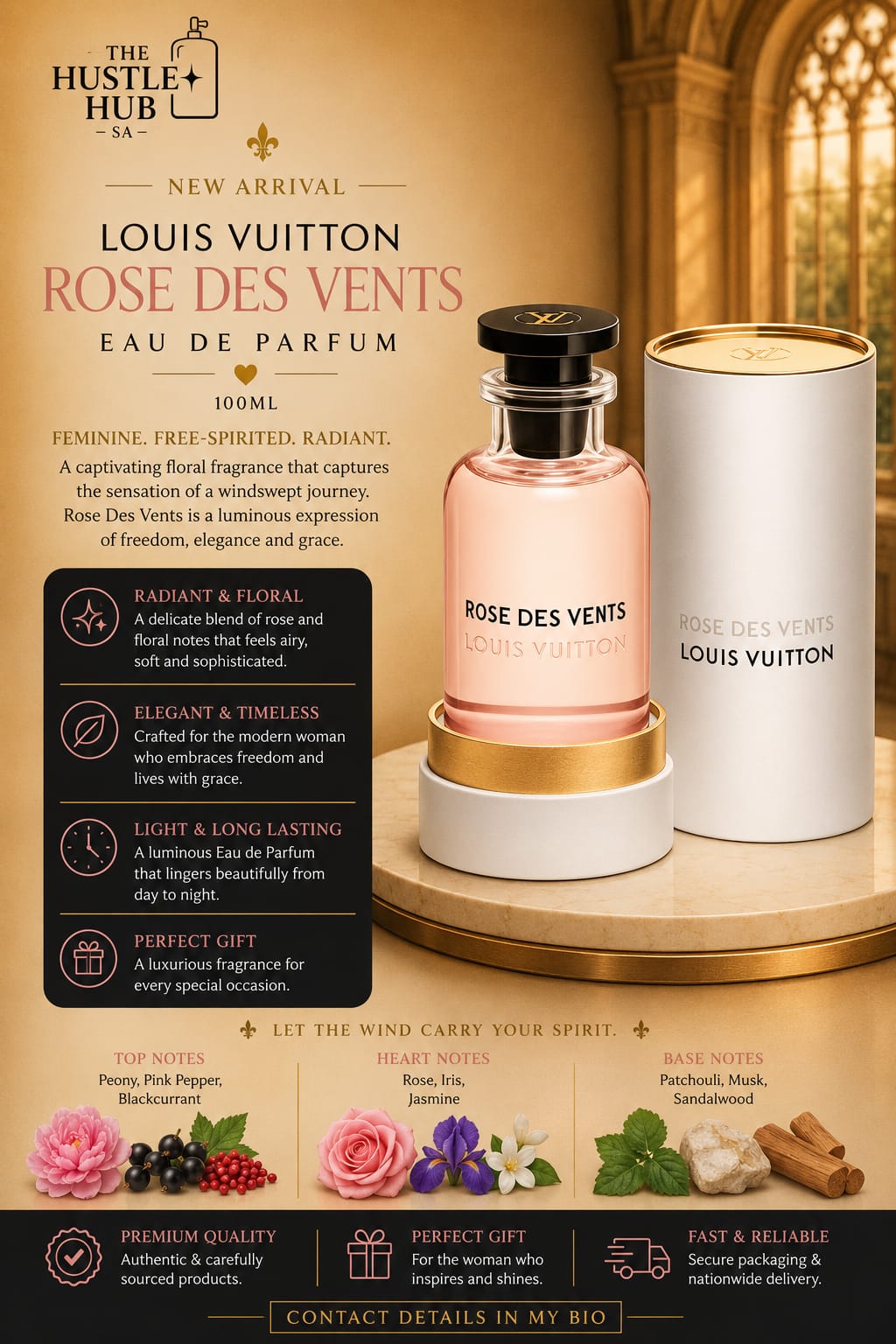 Louis Vuitton Rose Des Vents