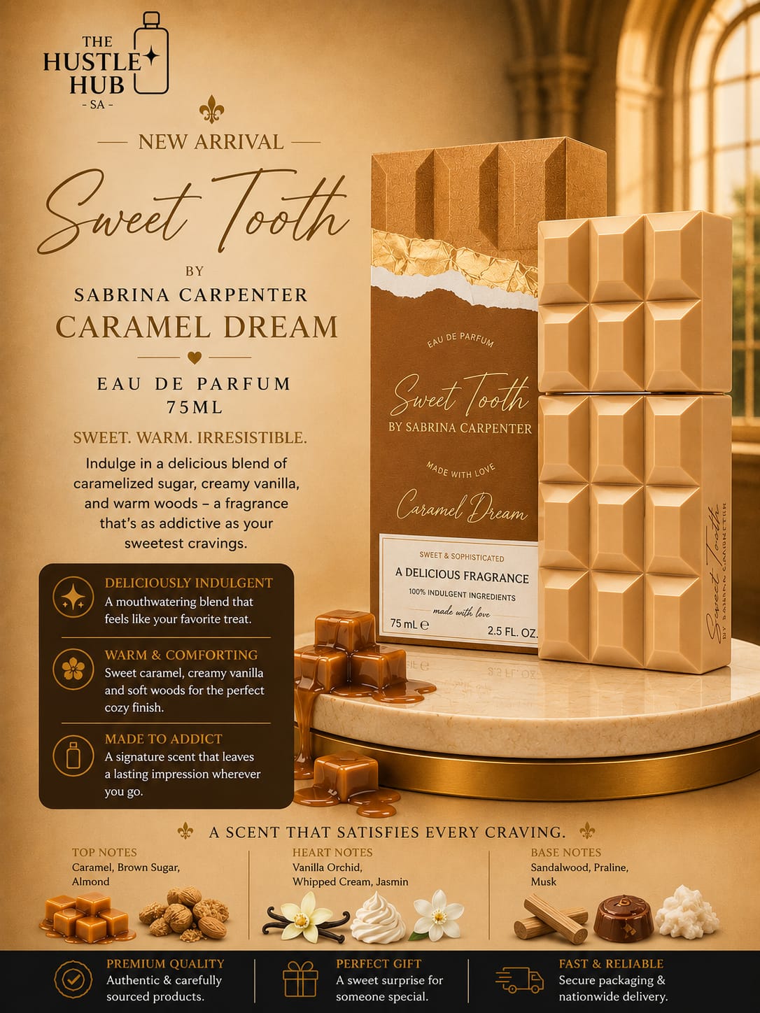 Sabrina Carpenter Sweet Tooth Caramel Dream
