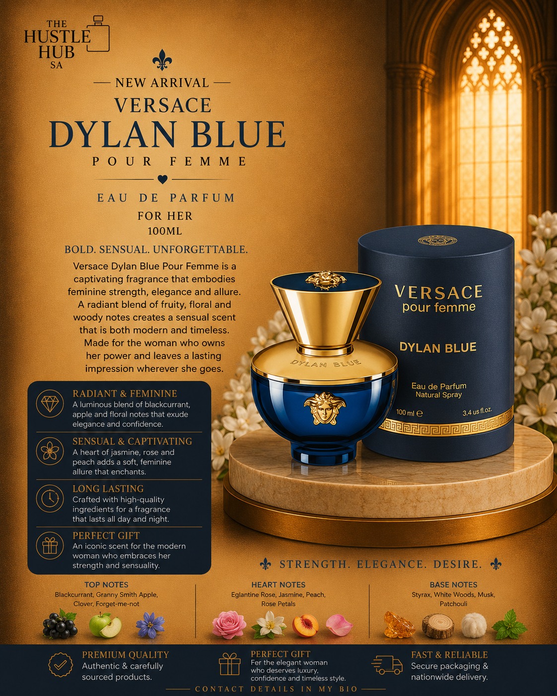 Dylan Blue Pour Femme