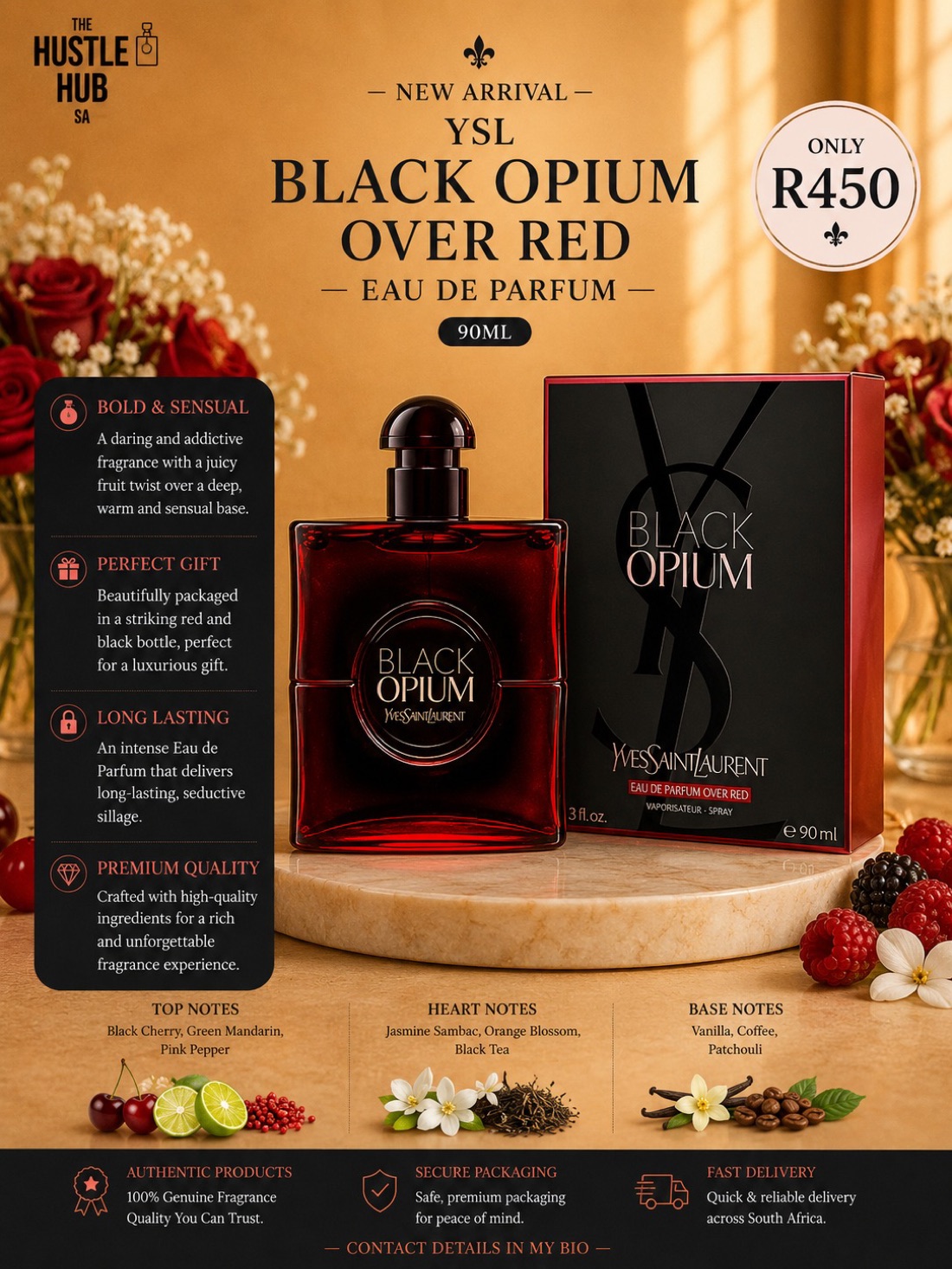 Black Opium Over Red Eau de Parfum