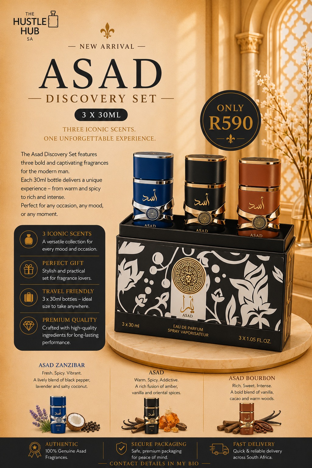 Asad Discovery Set 3x30ml