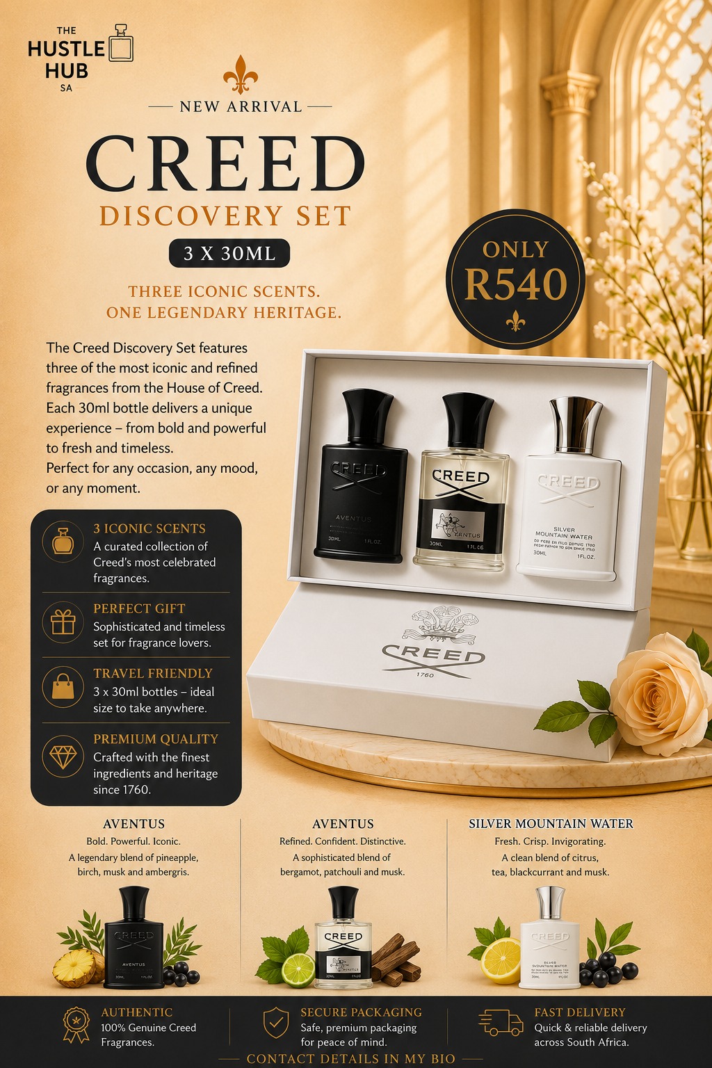 Creed Discovery Set 3x30ml