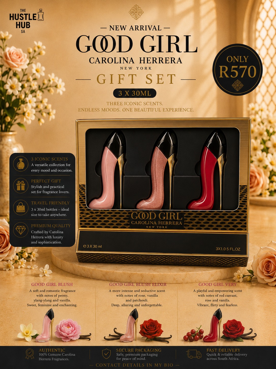 Good Girl Carolina Herrera Gift Set 3