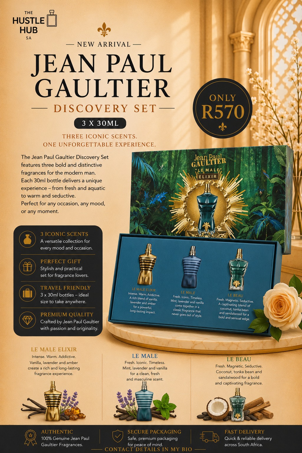 Jean Paul Gaultier Discovery Set 3x30ml