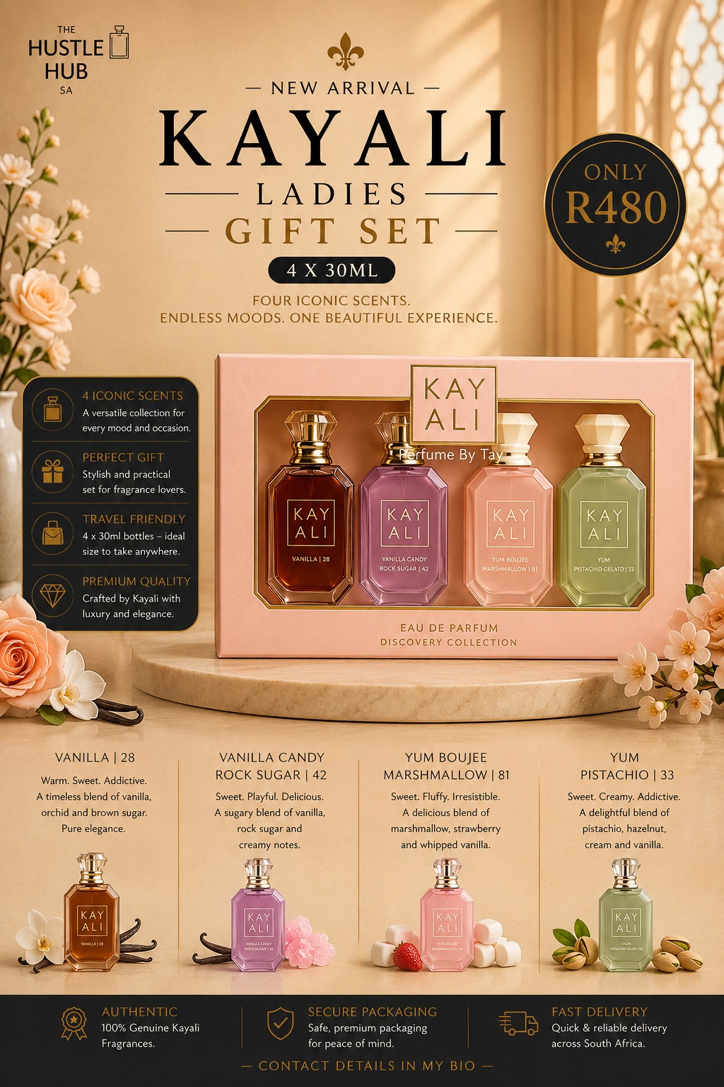 Kayali Ladies Gift Set 4x30ml Set A