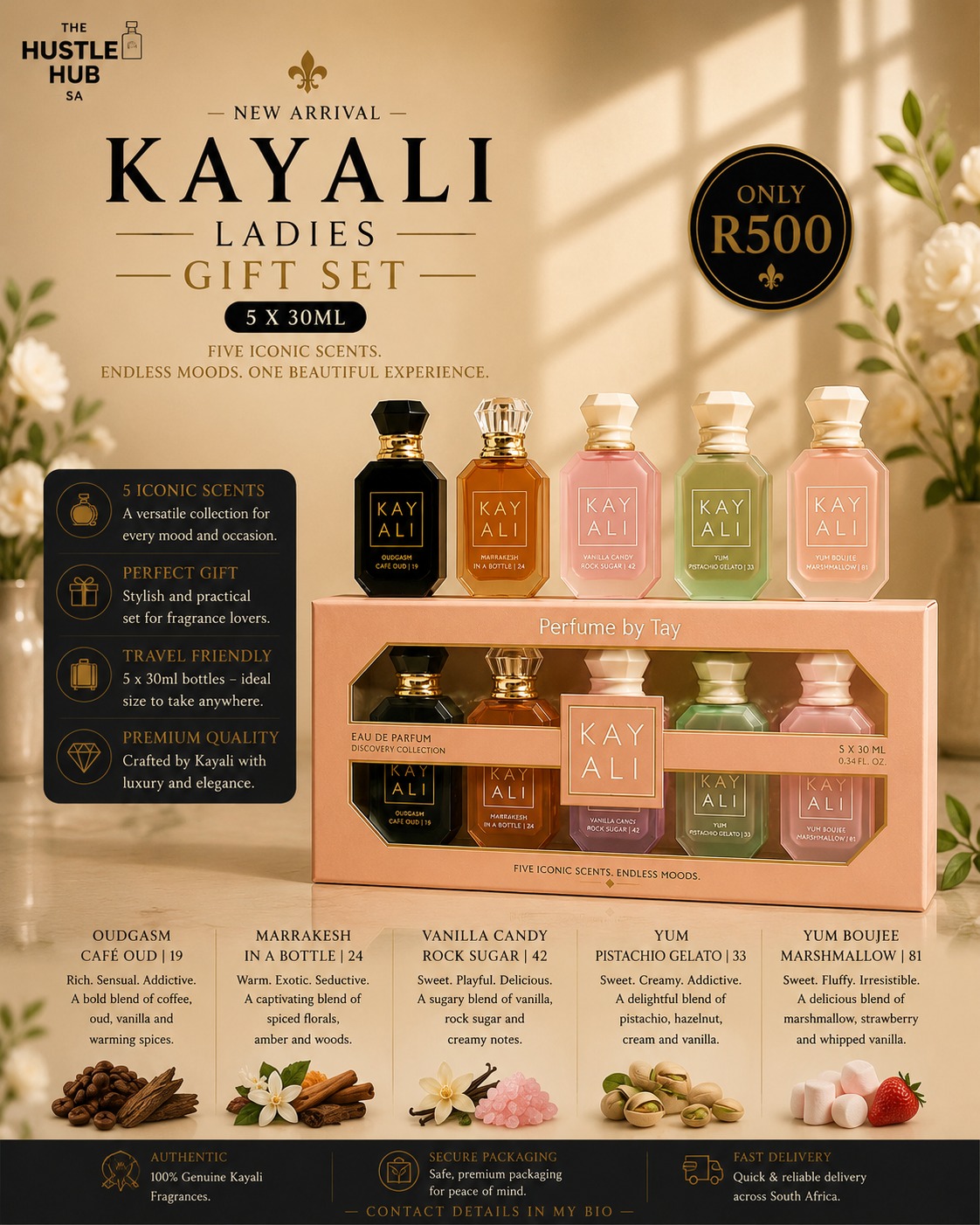 Kayali Ladies Gift Set 5x30ml Set B