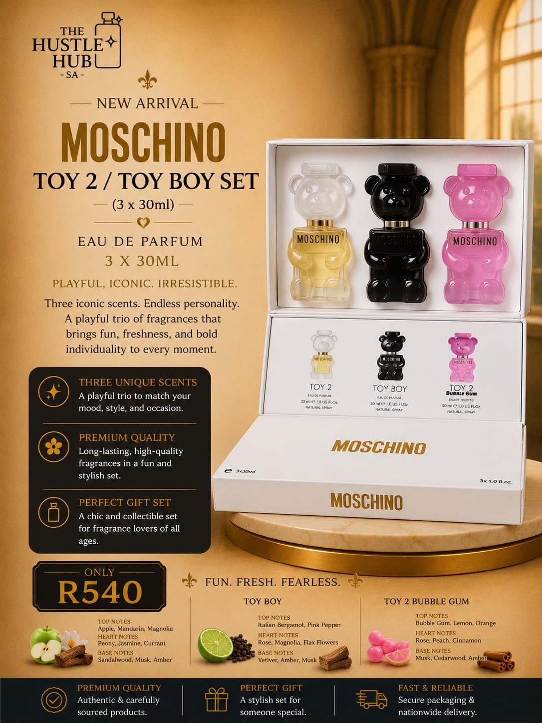 Moschino Toy 2 Toy Boy Set