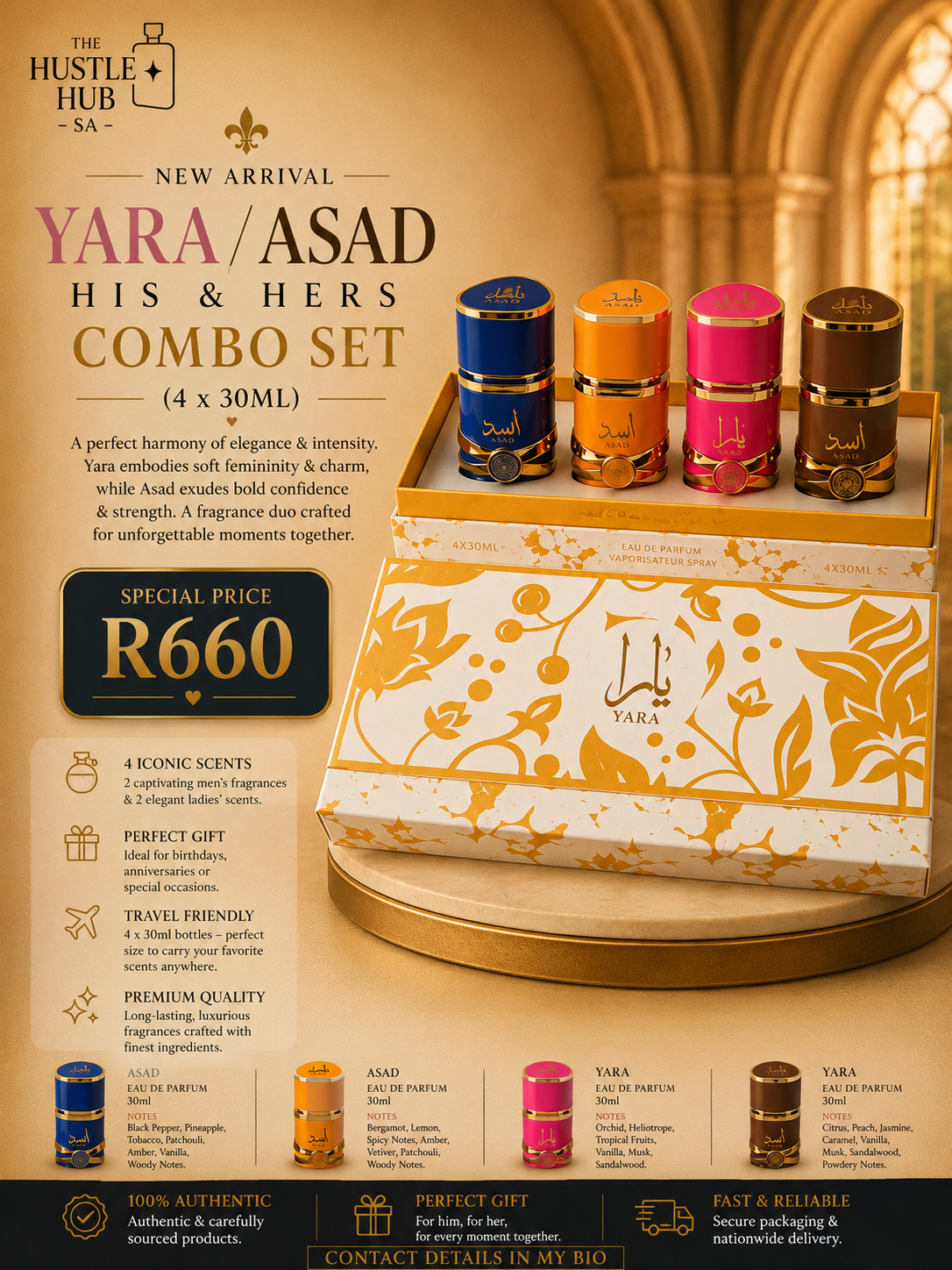 Yara Asad His & Hers Combo Set