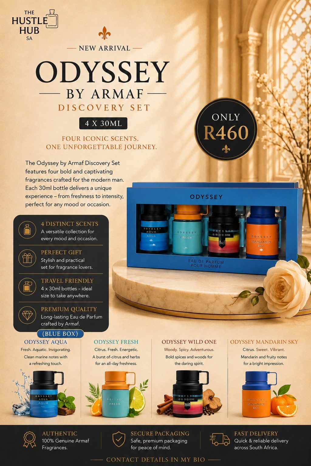 Odyssey by Armaf Discovery Set — Blue Box