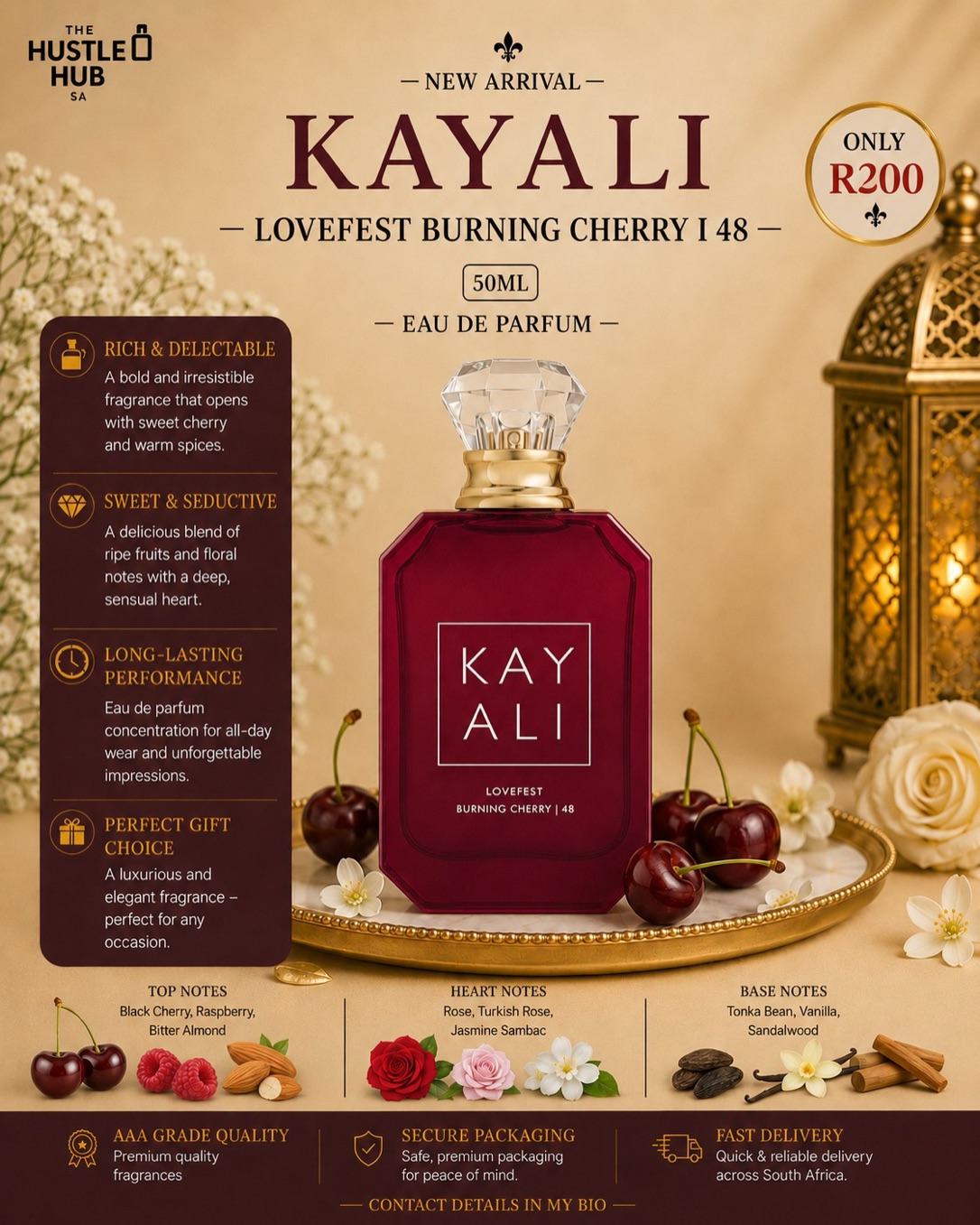 Kayali Lovefest Burning Cherry | 48 50ml