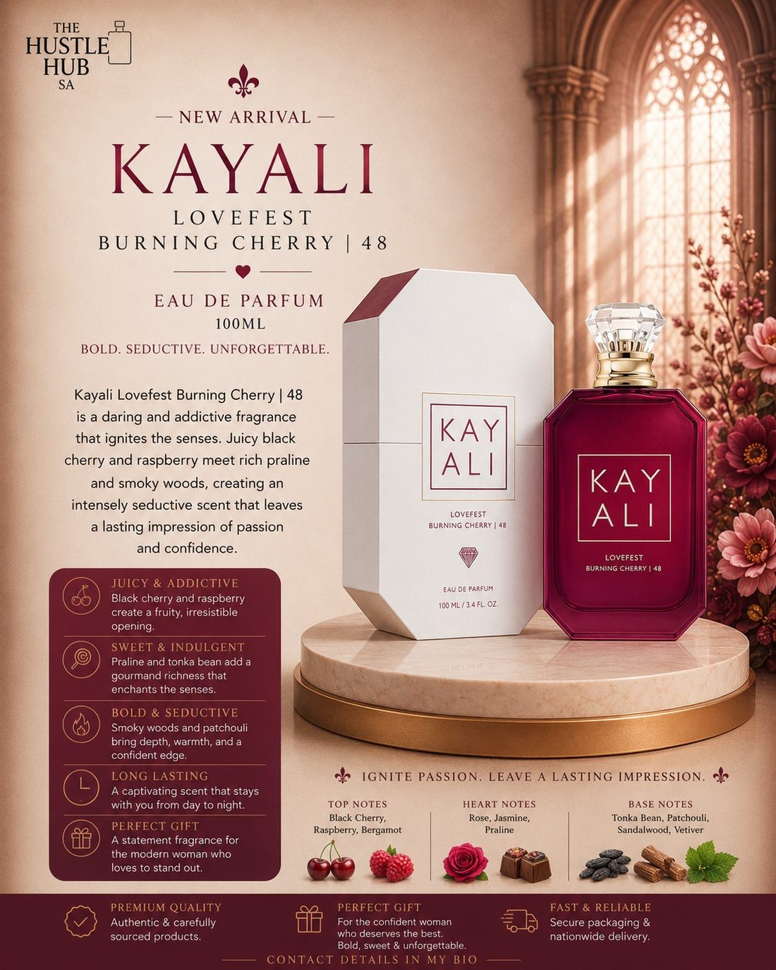 Kayali Lovefest Burning Cherry | 48