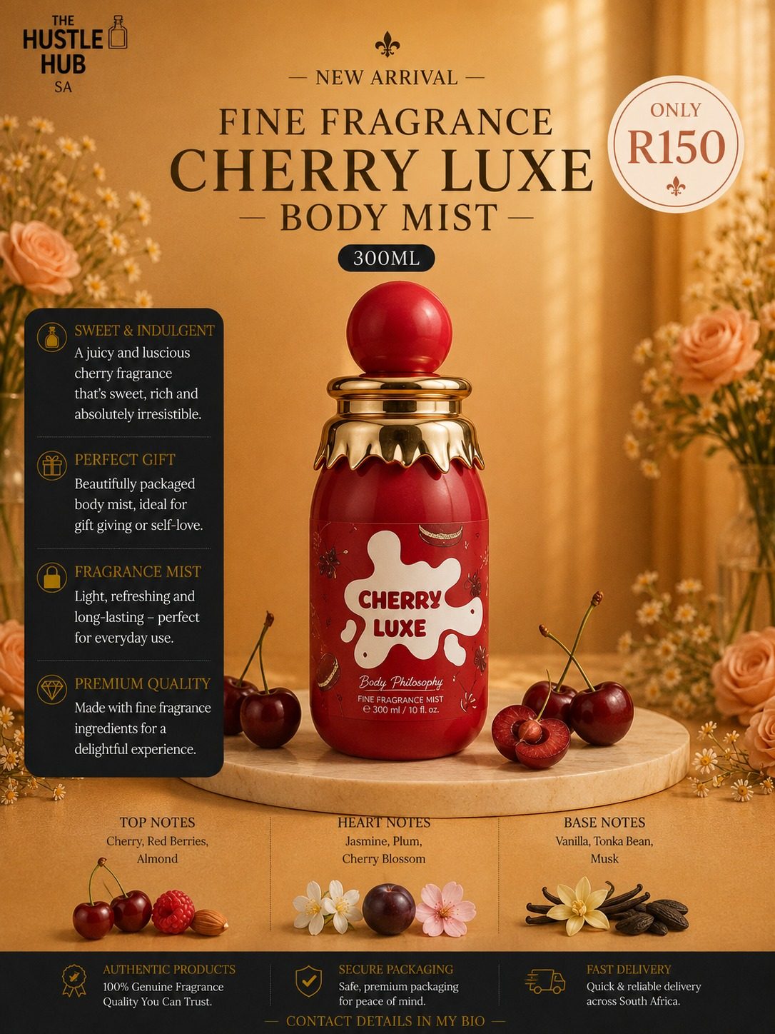 Cherry Luxe Body Mist