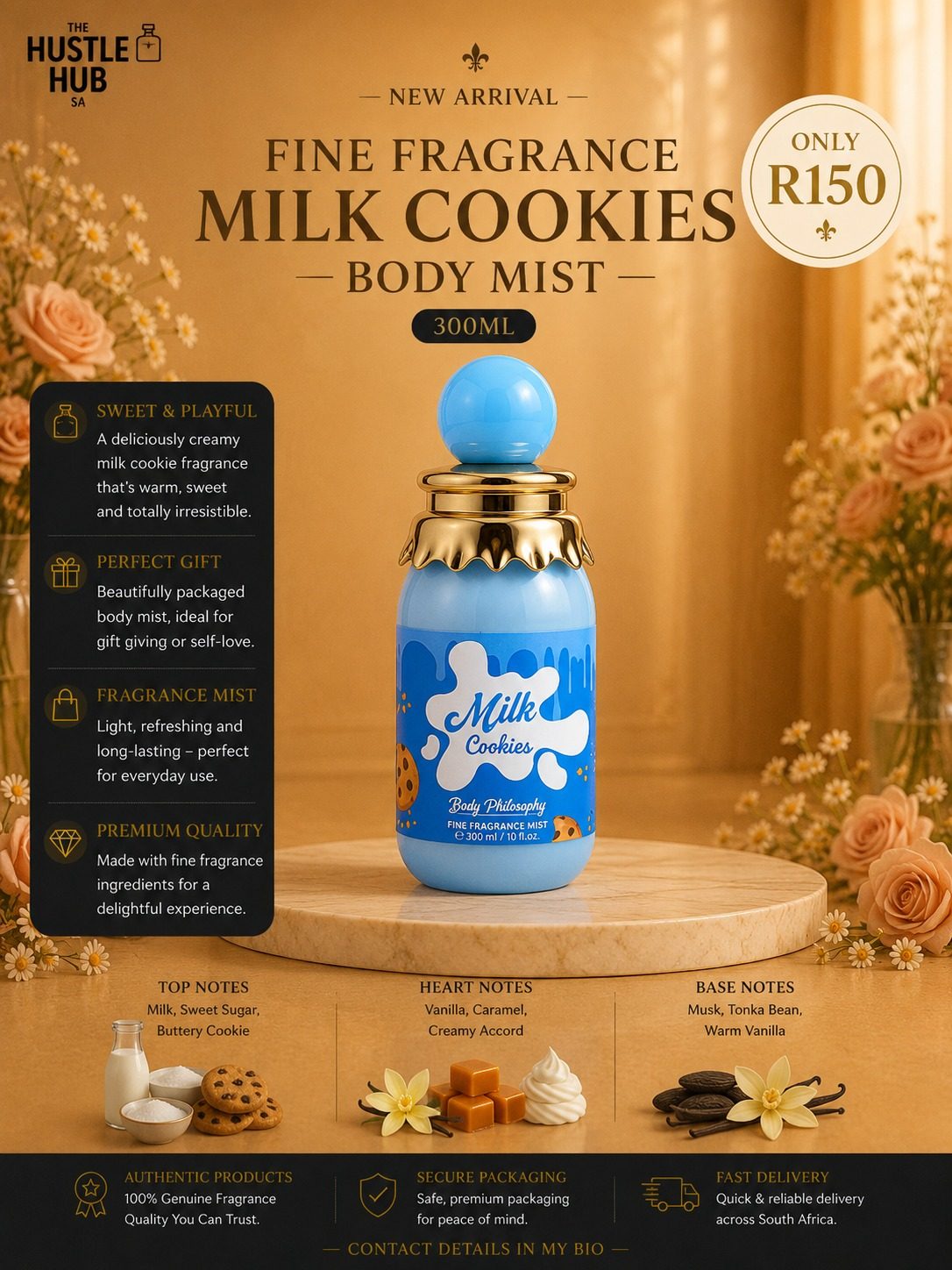 Milk Cookies Body Mist