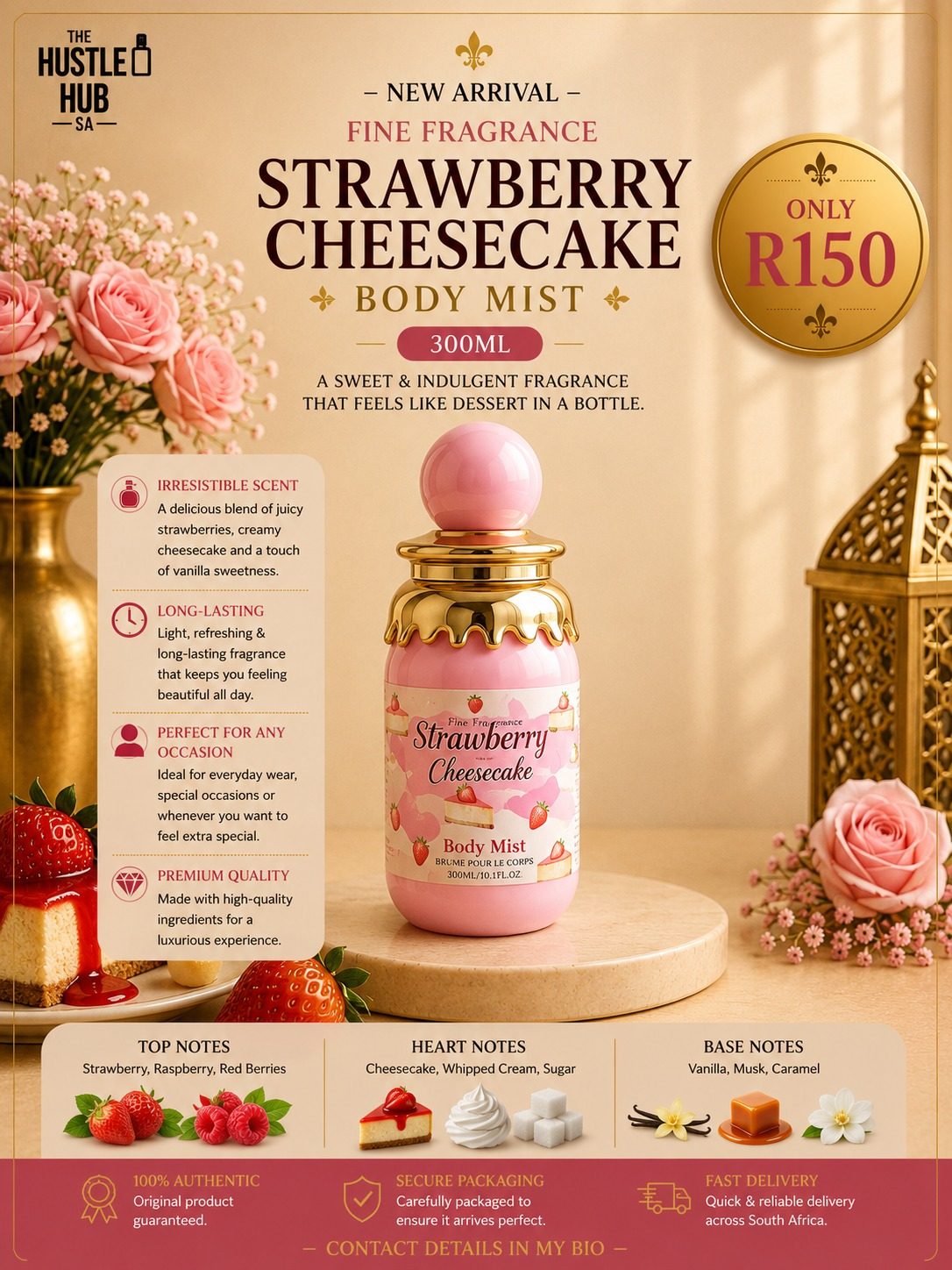 Strawberry Cheesecake Body Mist