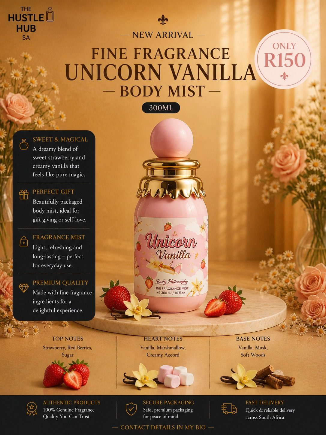 Unicorn Vanilla Body Mist