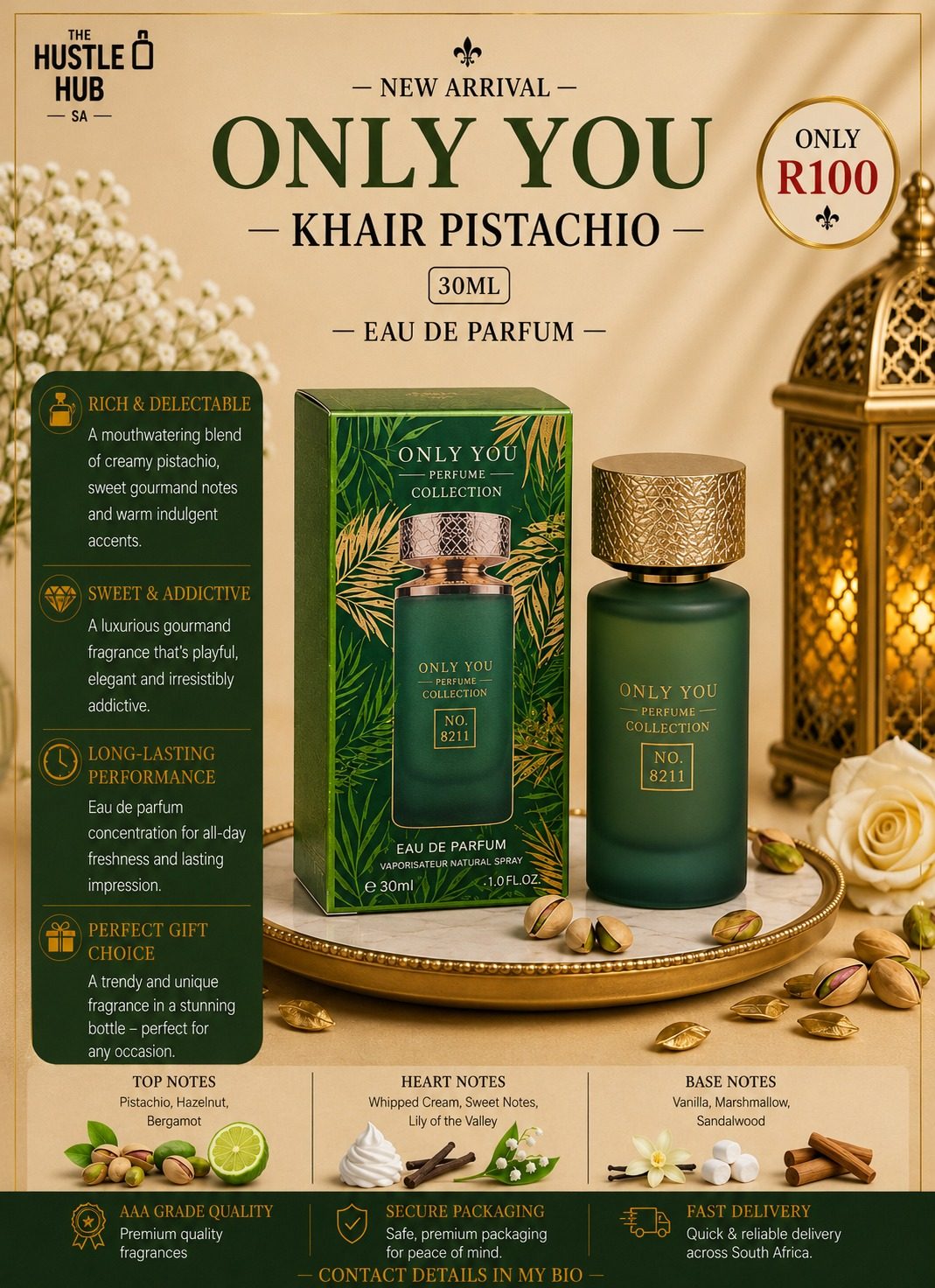 Only You Khair Pistachio