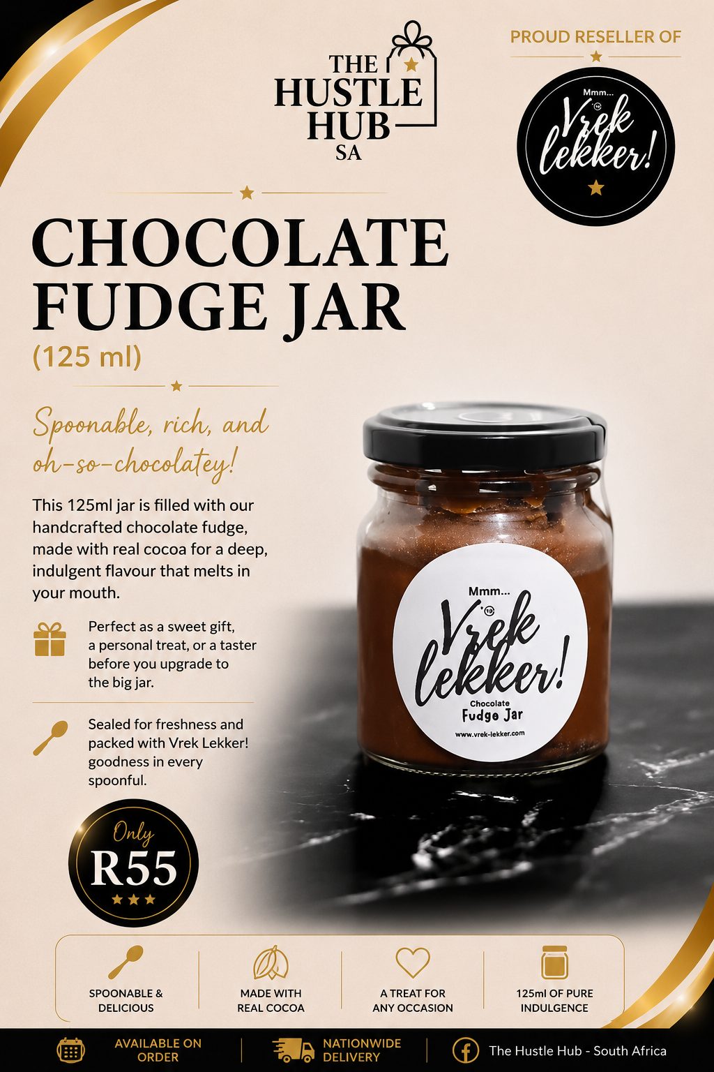 Chocolate Fudge Jar