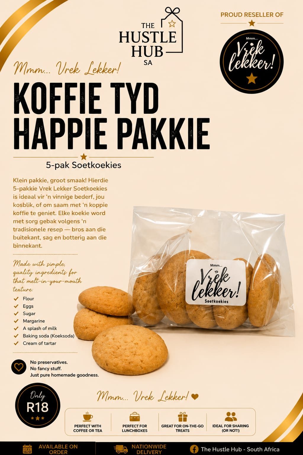 Koffie Tyd Happie Pakkie